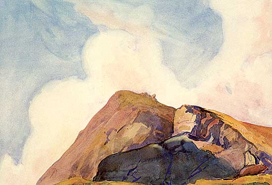 #224.2 ~ McEwen - Ascending Clouds, Canadian Rockies