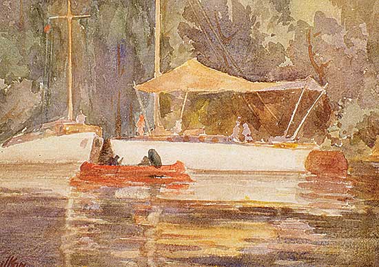 #266 ~ Railton - The Lagoon - Centre Island