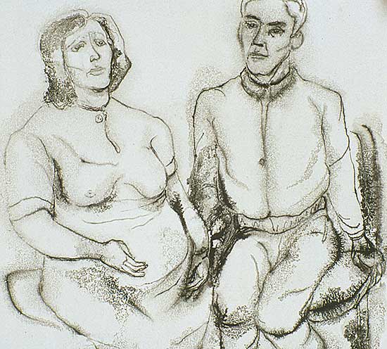 #273 ~ Robinson - Pregnant Woman, Husband, St. Mary's Hospital, London