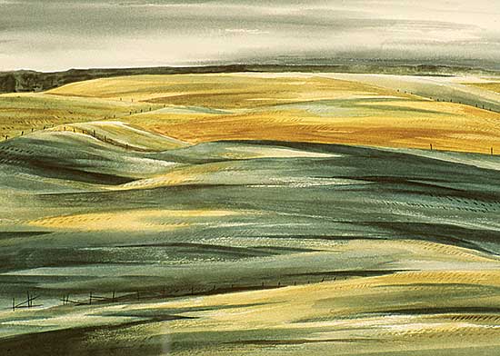 #282 ~ Schaefer - Oatfield from Pinnacle Hill, Waterloo Country, July 22, 1969
