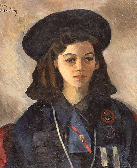 #312 ~ Wiselberg - Untitled - Portrait of a Young Woman