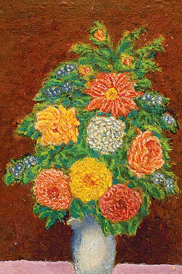 #313 ~ Wyers - Untitled - Floral Bouquet