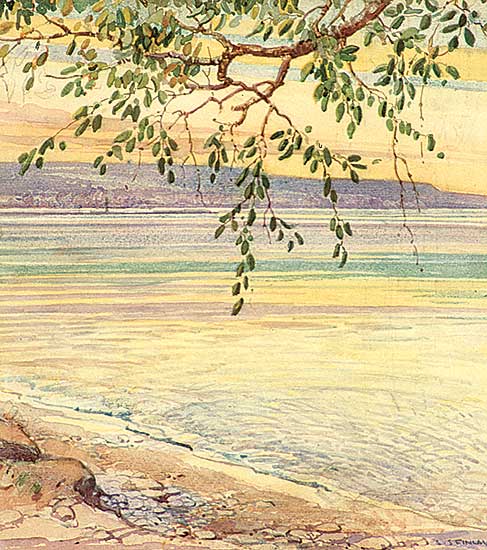 #421 ~ Finlay - Evening, Georgian Bay