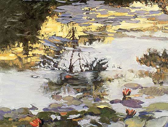 #454 ~ Nagy - Mid-Day Reflections in a Lily Pond