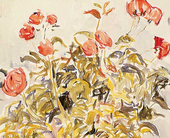 #467 ~ Pemberton-Smith - Untitled - Poppies