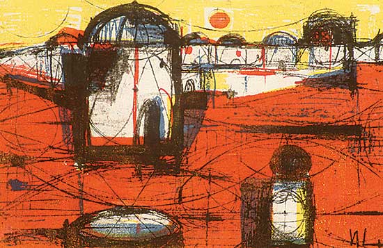#497 ~ Siebner - Evening in the East  #15/33