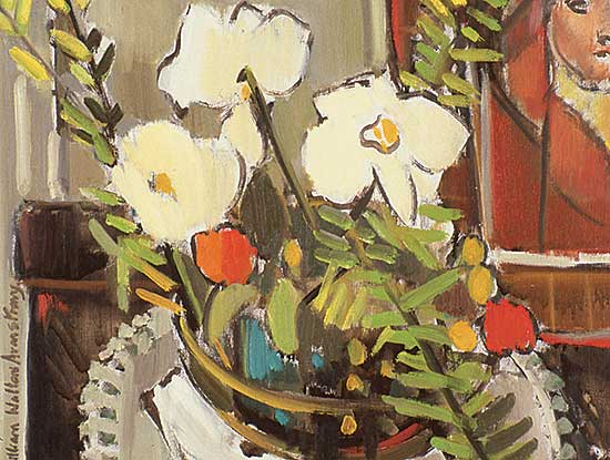 #13 ~ Armstrong - Untitled - Still Life with Figure Painting