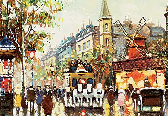 #30 ~ Blanchard - Untitled - Moulin Rouge
