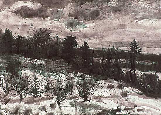 #31 ~ Bobak - Untitled - Landscape
