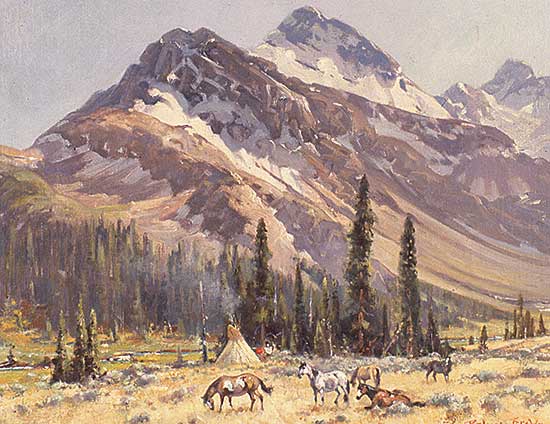 #38 ~ Browne - A Wilderness Valley - Northern Rockies, Red Deer River Tributary