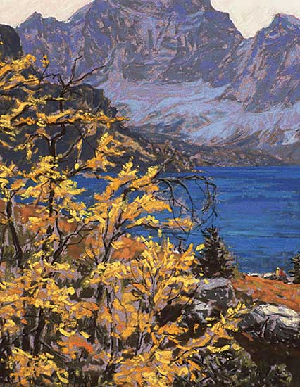 #47 ~ Champagne - Autumn Glory, Lake McArthur, Yoho National Park