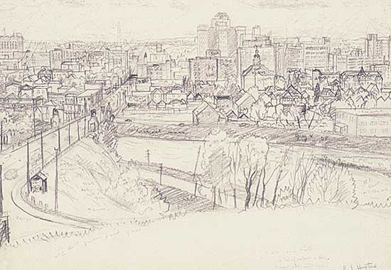 #98 ~ Hughes - Centre Street Bridge, Calgary