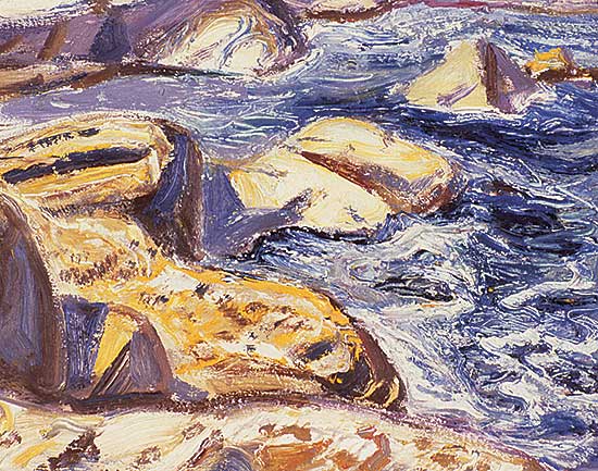 #140 ~ Lismer - High Tide, Cape Breton Coast