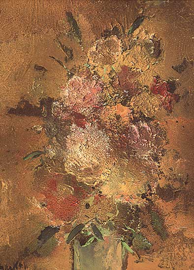 #209 ~ Markell - Floral Brown