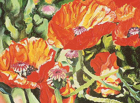 #233 ~ Nagy - Oriental Poppies