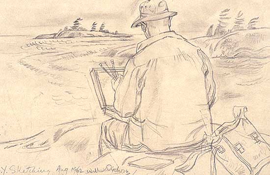 #237 ~ Ogilvie - A.Y. [Jackson] Sketching