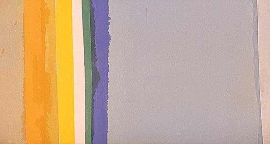 #244 ~ Perehudoff - Untitled - Abstract Stripes