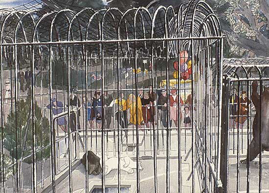 #282 ~ Shadbolt - Bear Cage, Stanley Park