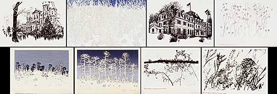 #408 ~ Bobak - Group of Nine Silkscreen Prints