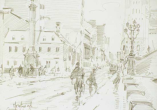 #413 ~ Brunoni - Montreal, Rue Notre Dame Street