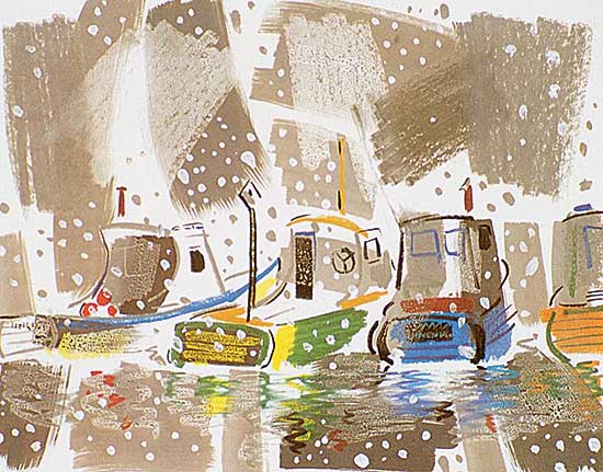#470 ~ Prouse - Boats and Snow