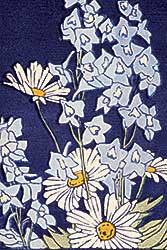 #320 ~ Wrinch - Delphinium and Daisies