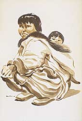 #445 ~ Houston - Untitled - Eskimo Mother