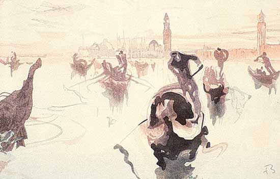#28.1 ~ Brangwyn - Golden Morning Venice