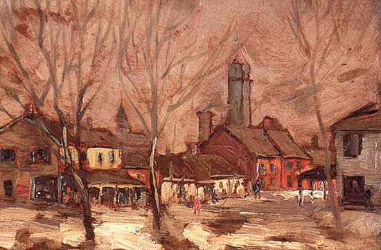 #33 ~ Browne - Toronto Ghetto Taken from the Grounds of the New General Hospital, 1910