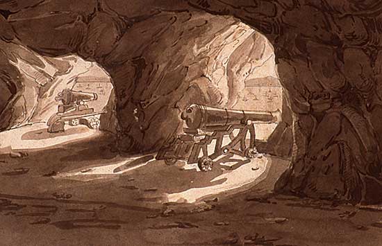 #44.1 ~ Cockburn - Untitled - Gun Placement Overlooking a Harbour