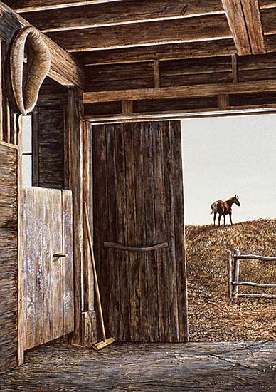 #71 ~ Gibbs - Empty Barn, Latner Farm East of Edmonton