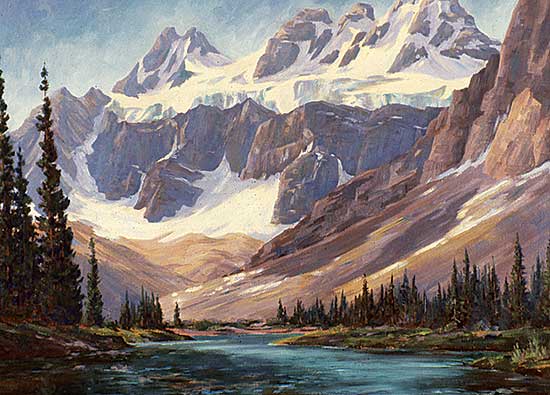 #89 ~ Harvey - Untitled - Glacial View