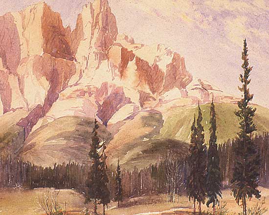 #90 ~ Harvey - East End - Castle Mountain