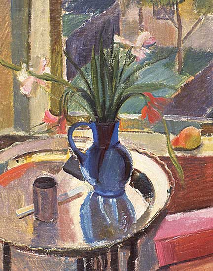 #95 ~ Humphrey - Untitled - Still Life with Blue Jug