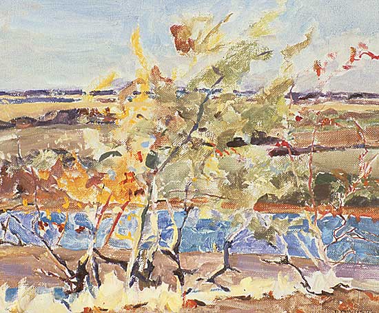 #121 ~ Knowles - Untitled - Spring Landscape