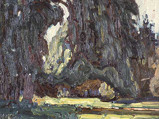 #203 ~ MacDonald - Elms by a Stream