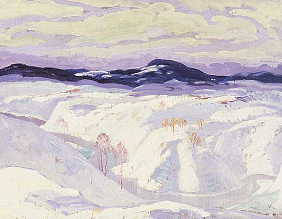 #237 ~ Norwell - Untitled - Winter Landscape