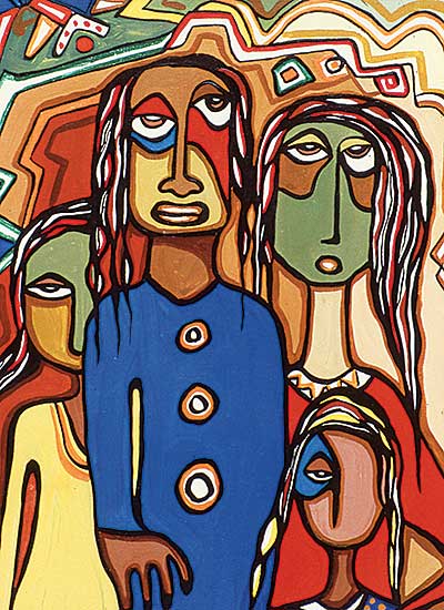 #241 ~ Odjig - Family Portrait