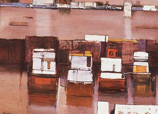 #242 ~ Palmer - Untitled - River Thames