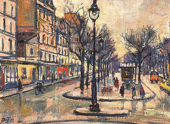 #249 ~ Petley-Jones - Rue Edgar Quinet, Paris, 1955