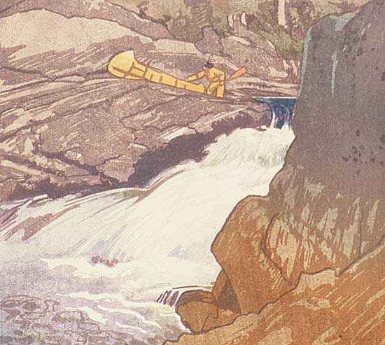 #250 ~ Phillips - Rushing River, Lake of the Woods  #7/50