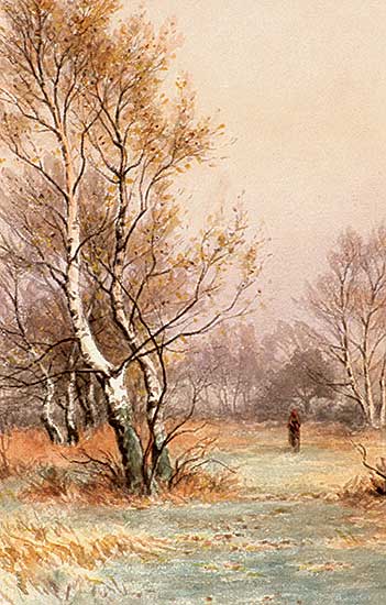 #314 ~ Verner - Untitled - Fall Landscape