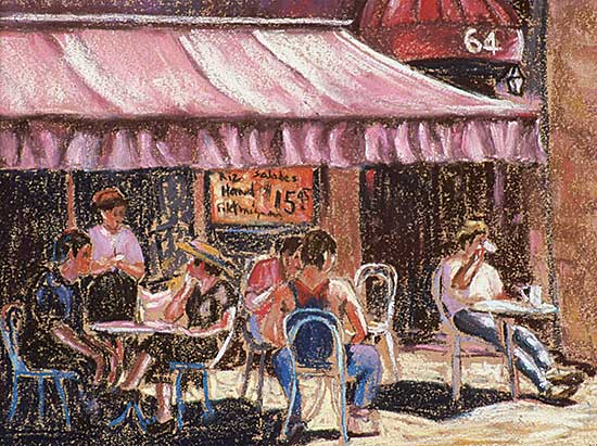 #323 ~ Zegray - Relaxing on Prince Arthur Street, Montreal