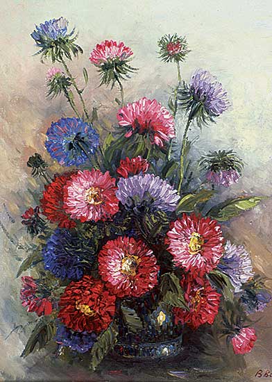 #405 ~ Baran - Untitled - Floral Still Life