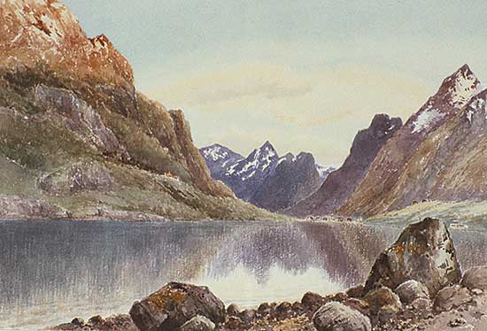 #413 ~ Bruenech - Mountain Landscape