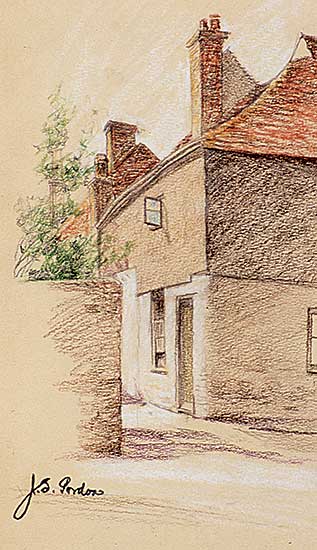 #433 ~ Gordon - Untitled - Village Street