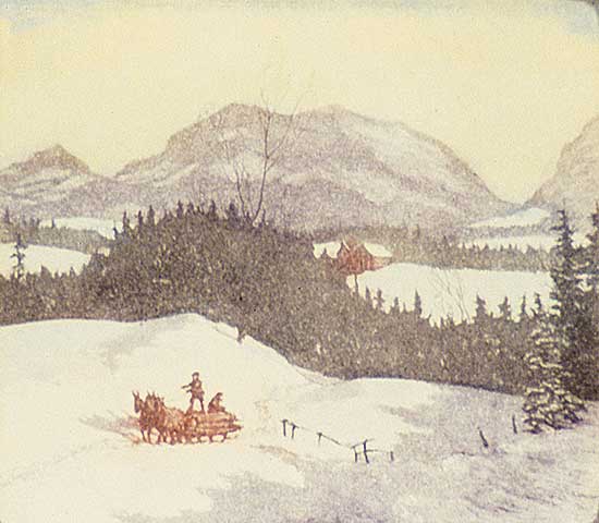 #452 ~ Hornyansky - Laurentian Winter