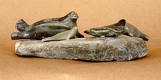 #460 ~ Ekagina - Four Seals at Waterhole