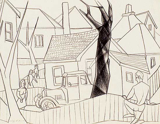 #515 ~ Robinson - Study for Three Virgins and the Devil, Vancouver, BC