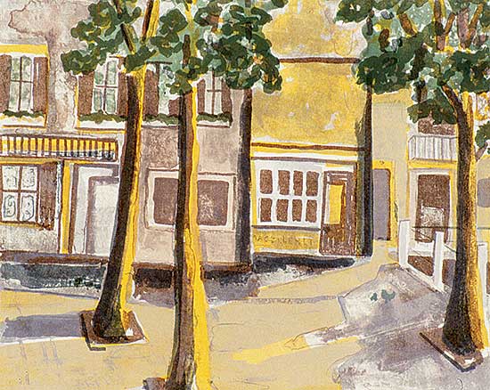 #536 ~ Snow - Small Square in Venice  #25/50